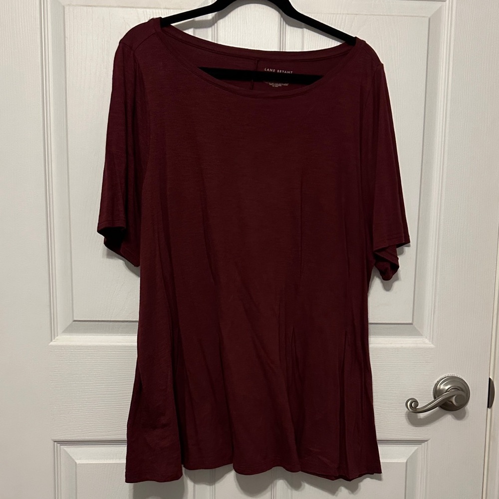 Casual Burgundy Top